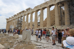 Akropolis Athen 13.07.17 - Türkei Griechenland Rhodos Kreta Zypern Israel AIDAdiva Mittelmeer