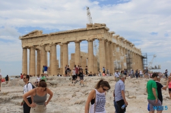 Akropolis Athen 13.07.17 - Türkei Griechenland Rhodos Kreta Zypern Israel AIDAdiva Mittelmeer
