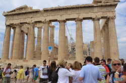 Akropolis Athen 13.07.17 - Türkei Griechenland Rhodos Kreta Zypern Israel AIDAdiva Mittelmeer