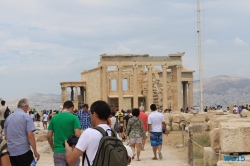 Akropolis Athen 13.07.17 - Türkei Griechenland Rhodos Kreta Zypern Israel AIDAdiva Mittelmeer