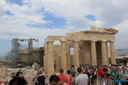 Akropolis Athen 13.07.17 - Türkei Griechenland Rhodos Kreta Zypern Israel AIDAdiva Mittelmeer