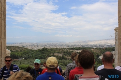 Akropolis Athen 13.07.17 - Türkei Griechenland Rhodos Kreta Zypern Israel AIDAdiva Mittelmeer