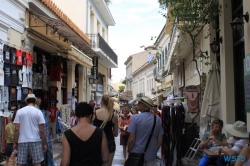 Altstadt Plaka Athen 13.07.17 - Türkei Griechenland Rhodos Kreta Zypern Israel AIDAdiva Mittelmeer