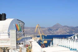 Heraklion 13.07.24 - Türkei Griechenland Rhodos Kreta Zypern Israel AIDAdiva Mittelmeer