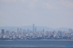 Istanbul 13.07.14 - Türkei Griechenland Rhodos Kreta Zypern Israel AIDAdiva Mittelmeer