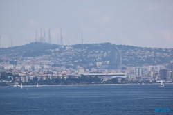 Istanbul 13.07.14 - Türkei Griechenland Rhodos Kreta Zypern Israel AIDAdiva Mittelmeer