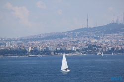 Istanbul 13.07.14 - Türkei Griechenland Rhodos Kreta Zypern Israel AIDAdiva Mittelmeer