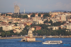 Istanbul 13.07.14 - Türkei Griechenland Rhodos Kreta Zypern Israel AIDAdiva Mittelmeer