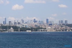 Istanbul 13.07.14 - Türkei Griechenland Rhodos Kreta Zypern Israel AIDAdiva Mittelmeer