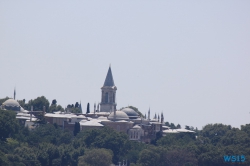 Istanbul 13.07.14 - Türkei Griechenland Rhodos Kreta Zypern Israel AIDAdiva Mittelmeer