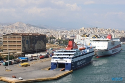 Piraeus Athen 13.07.17 - Türkei Griechenland Rhodos Kreta Zypern Israel AIDAdiva Mittelmeer