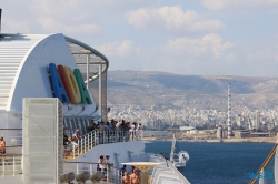 Piraeus Athen 13.07.17 - Türkei Griechenland Rhodos Kreta Zypern Israel AIDAdiva Mittelmeer