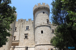 Großmeister-Palast Rhodos 13.07.18 - Türkei Griechenland Rhodos Kreta Zypern Israel AIDAdiva Mittelmeer