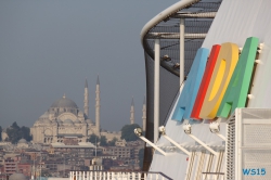 Stadt der Tageszeiten Istanbul 13.07.15 - Türkei Griechenland Rhodos Kreta Zypern Israel AIDAdiva Mittelmeer