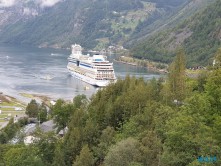 Geiranger 19.08.07 - Fjorde Berge Wasserfälle - Fantastische Natur in Norwegen AIDAbella