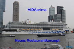 Neues Restaurantkonzept 16.07 - Das neue Schiff entdecken auf der Metropolenroute AIDAprima