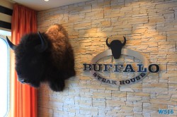 Buffalo Steak House AIDAstella Mittelmeer 16.07.17 - Die kleinen Perlen des Mittelmeers AIDAstella