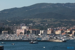 Ajaccio 18.07.10 - Strände, Städte und Sonne im Mittelmeer AIDAstella
