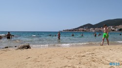 Stadtstrand Saint François Ajaccio 23.07.11 Neue Abenteuer auf eigene Faust im Mittelmeer AIDAstella 005