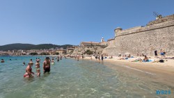 Stadtstrand Saint François Ajaccio 23.07.11 Neue Abenteuer auf eigene Faust im Mittelmeer AIDAstella 007