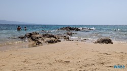 Stadtstrand Saint François Ajaccio 23.07.11 Neue Abenteuer auf eigene Faust im Mittelmeer AIDAstella 011
