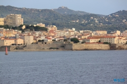Ajaccio Korsika 13.10.14 - Tunesien Sizilien Italien Korsika Spanien AIDAblu Mittelmeer