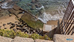 Plage Saint François Ajaccio 24.09.18 Geburtstage und Krimis virtuell und live im Mittelmeer AIDAcosma 006