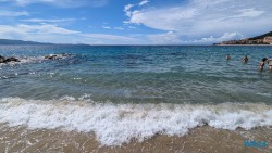 Plage Saint François Ajaccio 24.09.18 Geburtstage und Krimis virtuell und live im Mittelmeer AIDAcosma 009