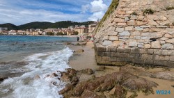 Plage Saint François Ajaccio 24.09.18 Geburtstage und Krimis virtuell und live im Mittelmeer AIDAcosma 012