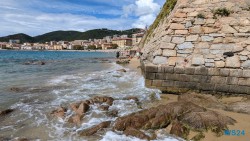 Plage Saint François Ajaccio 24.09.18 Geburtstage und Krimis virtuell und live im Mittelmeer AIDAcosma 013