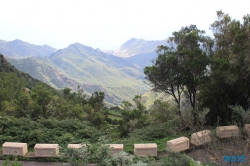 Anaga-Gebirge Santa Cruz de Tenerife Teneriffa 15.10.30 - Zwei Runden um die Kanarischen Inseln AIDAsol Kanaren