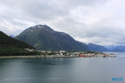 Åndalsnes 15.08.12 - Norwegen Fjorde England Frankreich Spanien Portugal Marokko Kanaren AIDAsol Nordeuropa Westeuropa