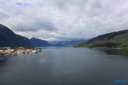 Åndalsnes 15.08.12 - Norwegen Fjorde England Frankreich Spanien Portugal Marokko Kanaren AIDAsol Nordeuropa Westeuropa