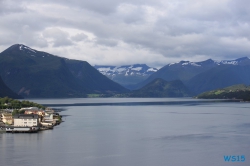 Åndalsnes 15.08.12 - Norwegen Fjorde England Frankreich Spanien Portugal Marokko Kanaren AIDAsol Nordeuropa Westeuropa