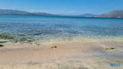 Fanari Strand Argostoli 22.04.09 - Tolle neue Ziele im Mittelmeer während Corona AIDAblu
