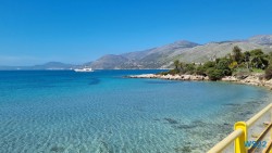 Fanari Strand Argostoli 22.04.09 - Tolle neue Ziele im Mittelmeer während Corona AIDAblu