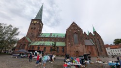 Domkirke Aarhus 25.08.02 Kurz in Dänemark vorbeischauen AIDAmar 016