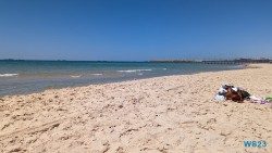 Yud Alef Strand Aschdod 23.04.27 Von Arabien durch den Suezkanal zu Mittelmeerinseln AIDAcosma 005