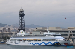 AIDAvita Barcelona 14.09.05 - Tunesien Italien Korsika Spanien AIDAblu Mittelmeer