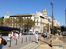 Barcelona 13.10.16 - Tunesien Sizilien Italien Korsika Spanien AIDAblu Mittelmeer