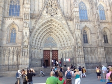 La Catedral de la Santa Creu Barcelona 13.10.16 - Tunesien Sizilien Italien Korsika Spanien AIDAblu Mittelmeer