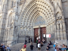 La Catedral de la Santa Creu Barcelona 13.10.16 - Tunesien Sizilien Italien Korsika Spanien AIDAblu Mittelmeer