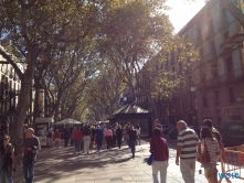 La Rambla Barcelona 13.10.16 - Tunesien Sizilien Italien Korsika Spanien AIDAblu Mittelmeer