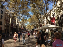 La Rambla Barcelona 13.10.16 - Tunesien Sizilien Italien Korsika Spanien AIDAblu Mittelmeer