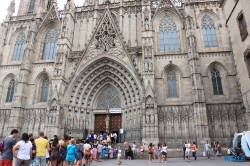 La Catedral de la Santa Creu i Santa Eulàlia Barcelona 16.07.20 - Die kleinen Perlen des Mittelmeers AIDAstella