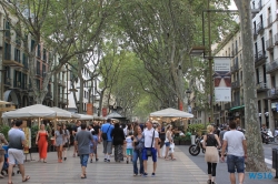 La Rambla Barcelona 16.07.20 - Die kleinen Perlen des Mittelmeers AIDAstella