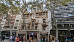 La Rambla Barcelona 24.09.20 Geburtstage und Krimis virtuell und live im Mittelmeer AIDAcosma 040