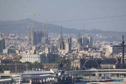 Barcelona 14.08.26 - Tunesien Italien Korsika Spanien AIDAblu Mittelmeer