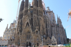 Sagrada Família Barcelona 14.08.26 - Tunesien Italien Korsika Spanien AIDAblu Mittelmeer