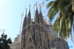 Sagrada Família Barcelona 14.08.26 - Tunesien Italien Korsika Spanien AIDAblu Mittelmeer